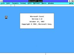 Microsoft Excel 2.xx